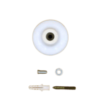Patère bouton céramique décor femme WENKO – Image 3