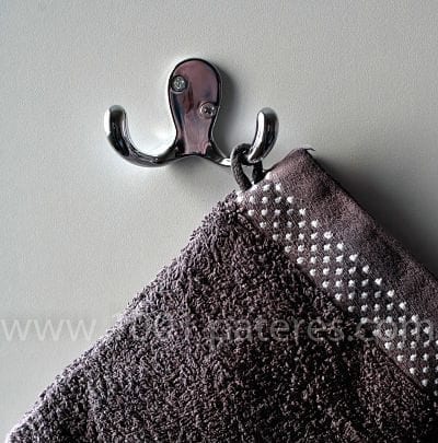Image 1001 Patère Crochet porte sac pour collectivite bar salle de bain dans le site N°1 de patère et porte-manteaux de france