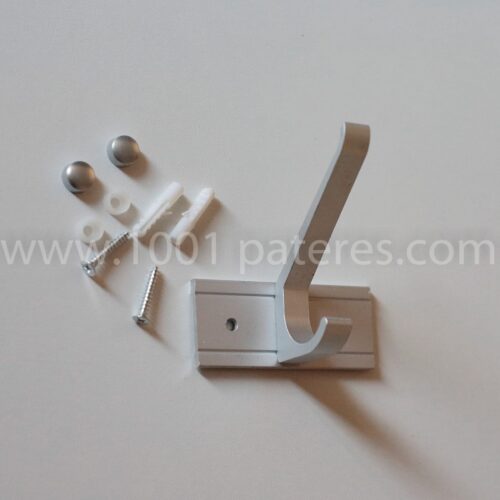 Patere aluminium simple entree dans le site N°1 de patère et porte-manteaux de france