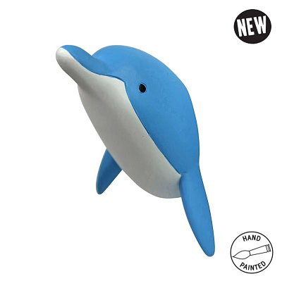Patère dauphin bleu, collection animal marin de Capventure, chez 1001 Patères