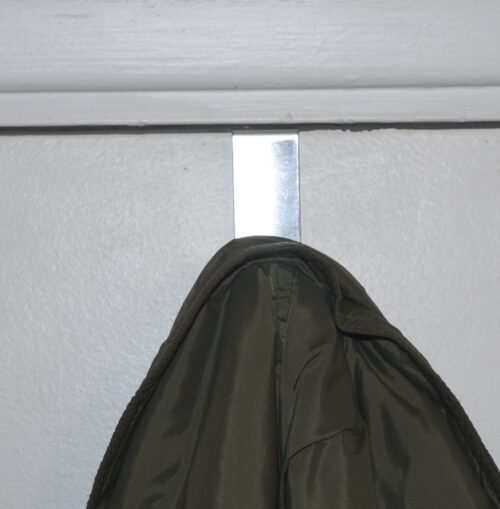 Image 1001 Patère Porte manteau patere sur porte acier inoxydable 2 dans le site N°1 de patère et porte-manteaux de france