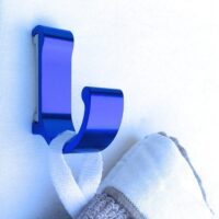 Crochet color design aluminium bleu roi – Image 2