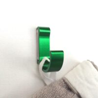 Patère color design aluminium vert – Image 2