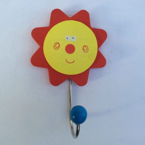 Image 1001 Patère soleil rouge dans le site N°1 de patère et porte-manteaux de france