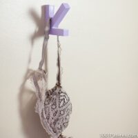 Porte-manteau flèche mauve – Image 2