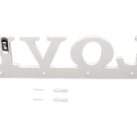 Porte manteau mural bois blanc LOVE et 4 boutons – Image 2