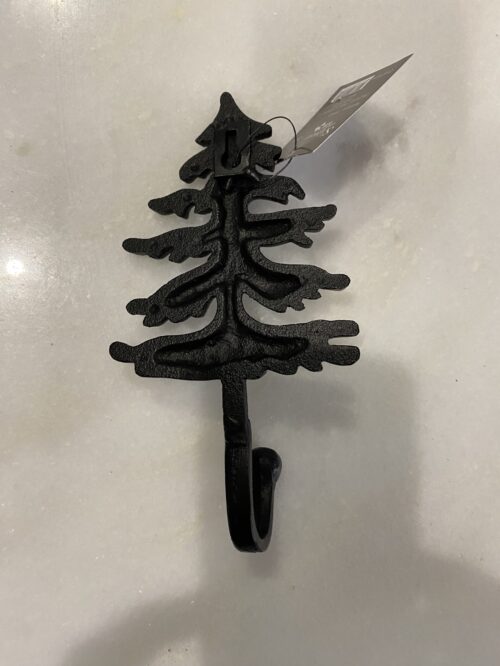 Patère arbre sapin en fonte LES SCULPTEURS DU LAC