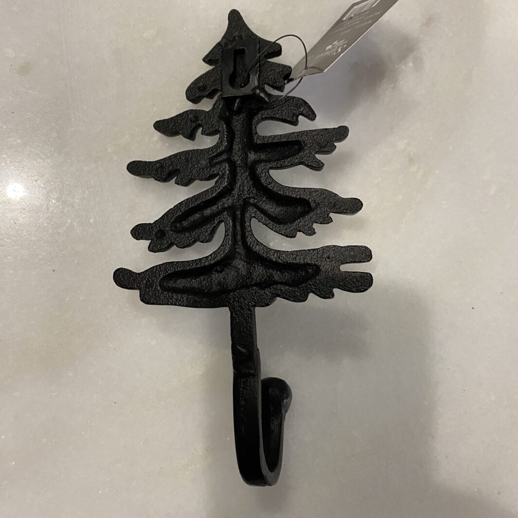 Patère arbre sapin en fonte LES SCULPTEURS DU LAC