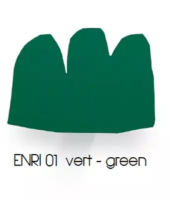 Patere industrielle vert ENRI 01 PRESSE CITRON