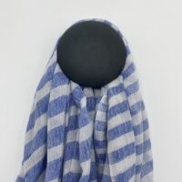 Patère céramique ANNE BLACK noir mat TI190S