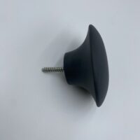Patère noir mat céramique ANNE BLACK XL