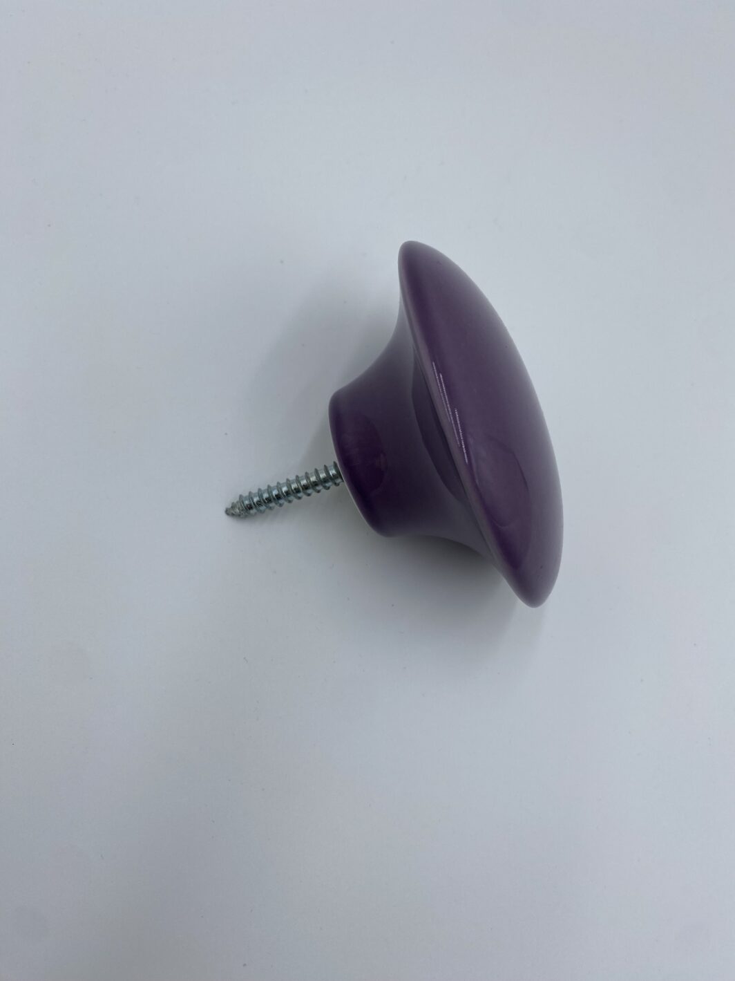 Patère violet céramique ANNE BLACK XL