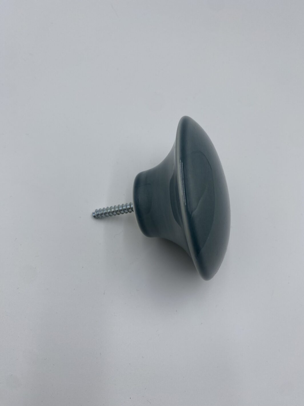 Patère Anne Black 9 cm bleu brillant