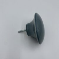 Patère Anne Black 9 cm bleu brillant