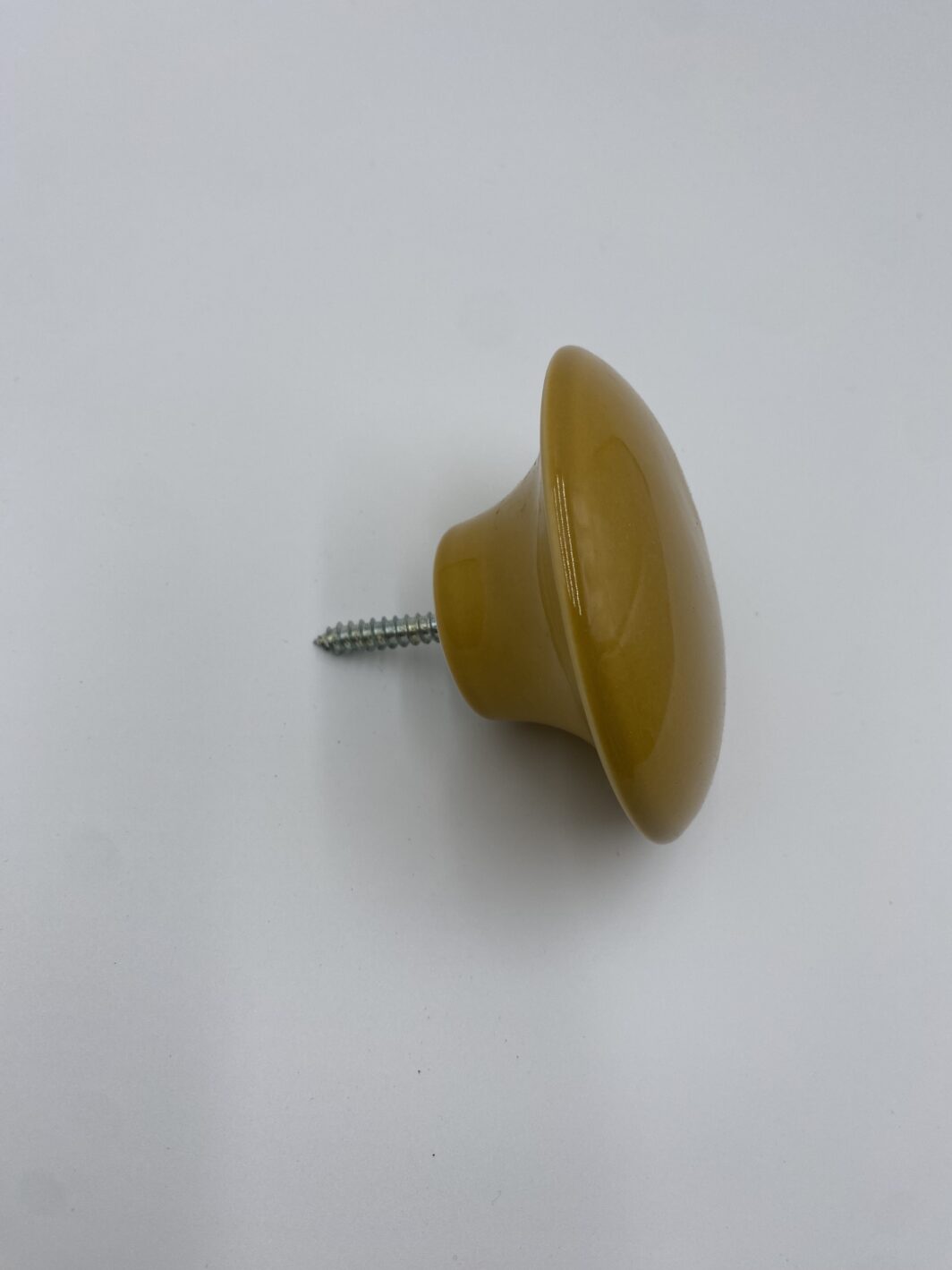 Patère Anne Black 9 cm ocre brillant