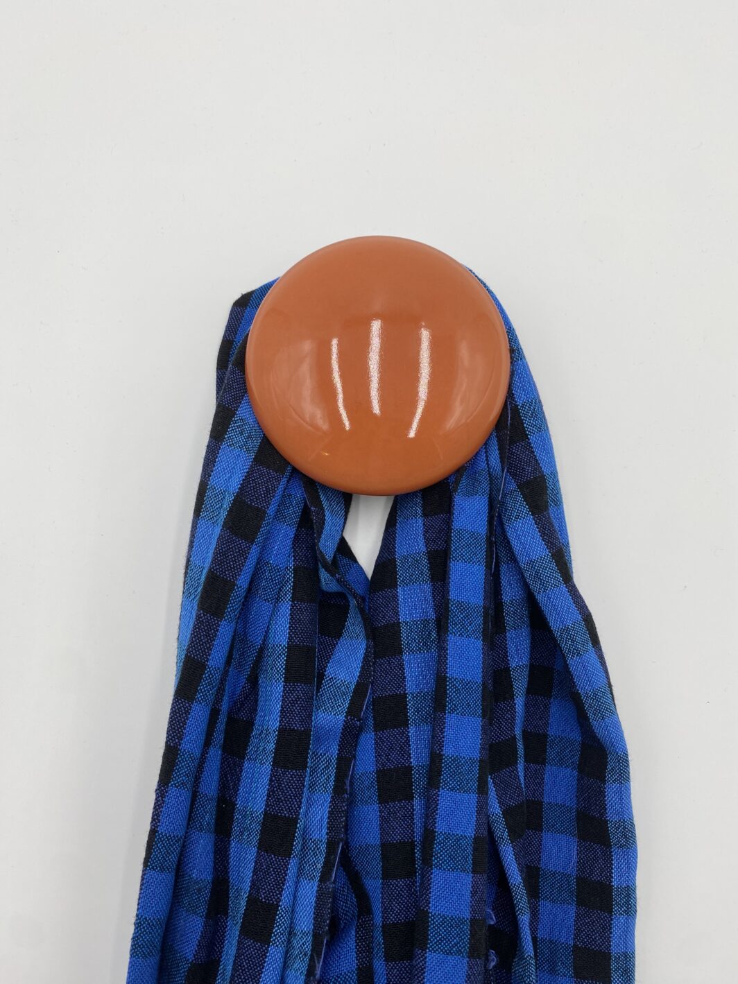 Patère Anne Black TI187T orange terracotta