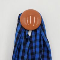 Patère Anne Black TI187T orange terracotta
