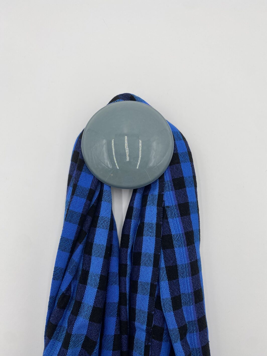 Patère Anne Black TI187U bleu pétrole