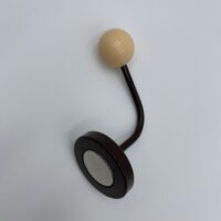 Patère beige vintage aimantée