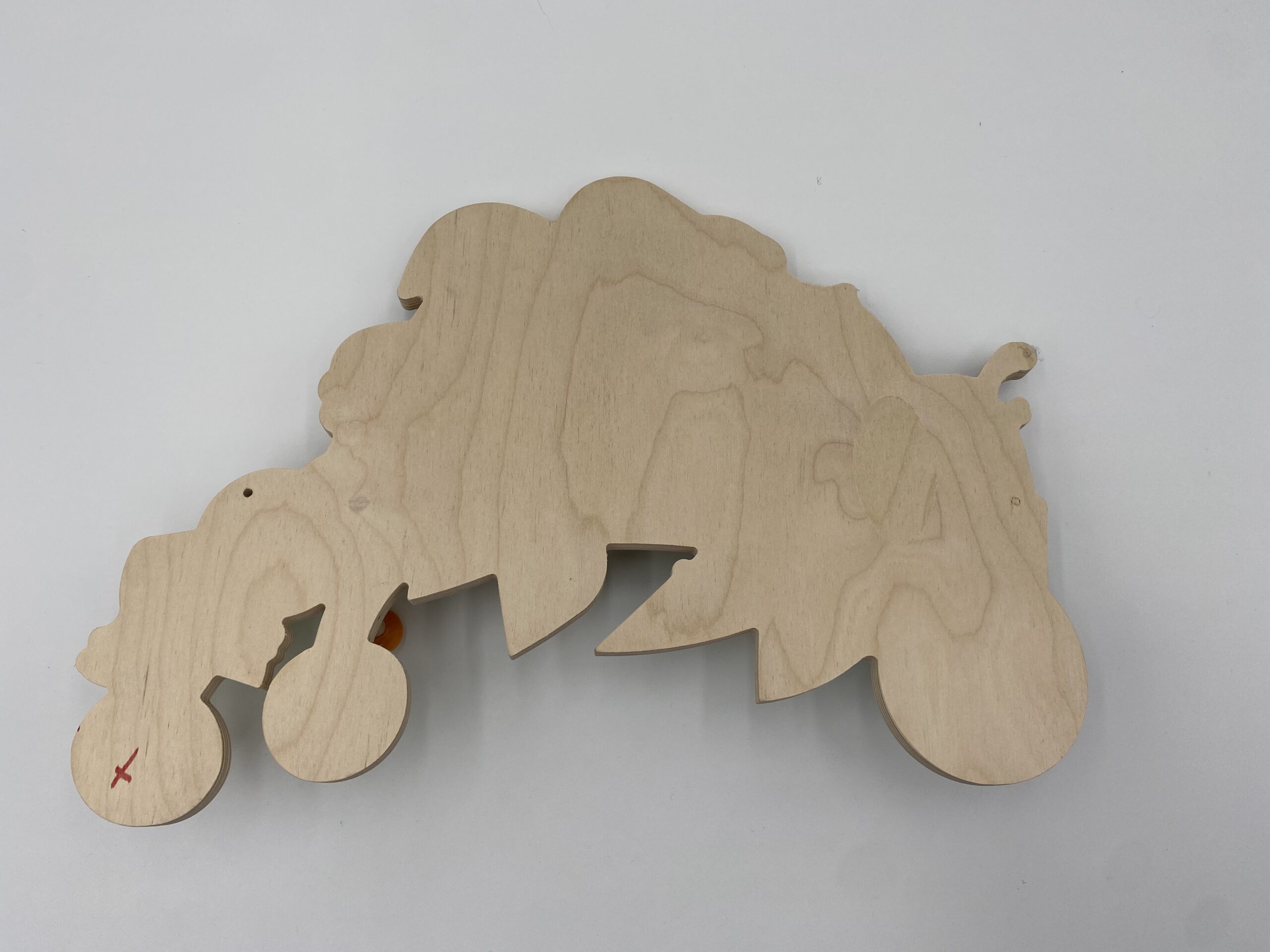 Porte-manteaux mural en bois HESS animaux