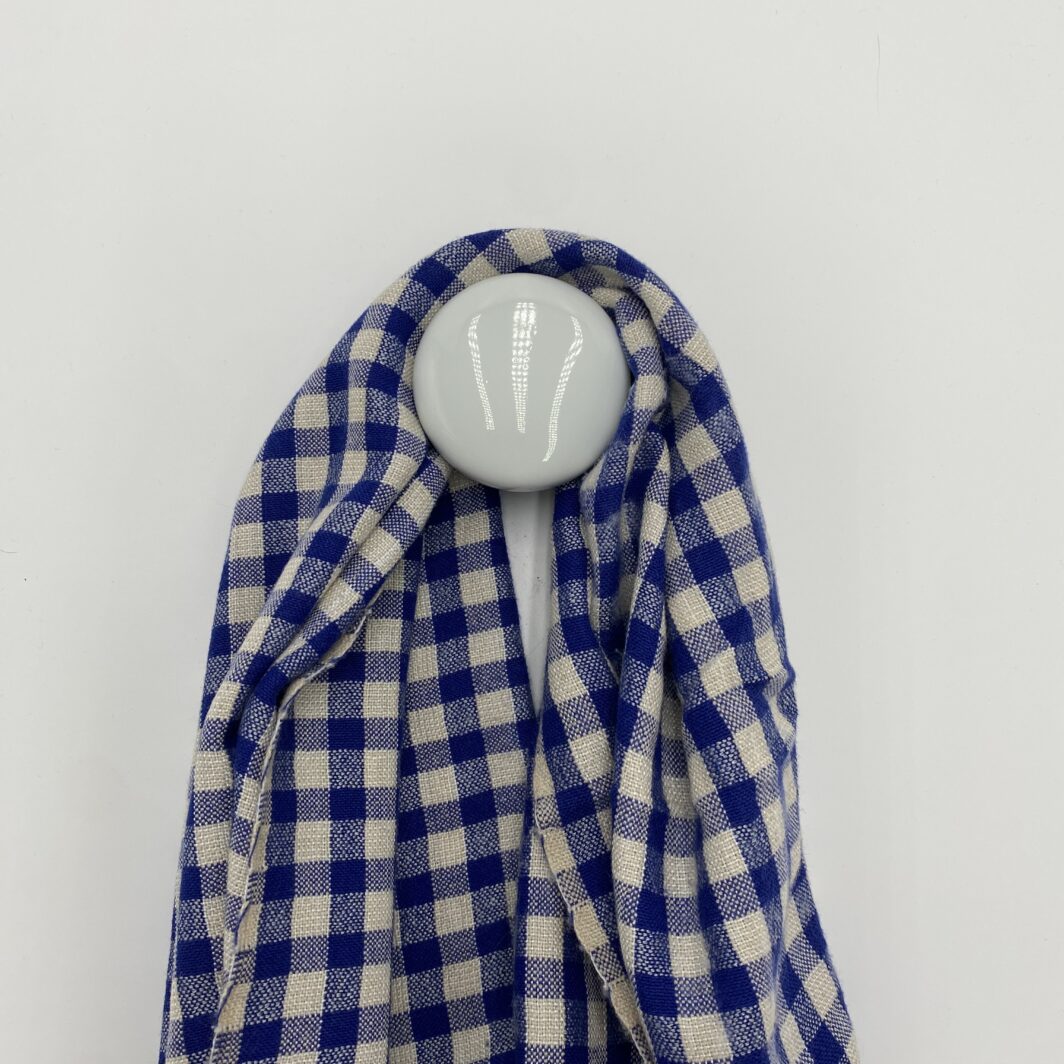 Patère murale céramique blanche AUBE GRIFFON 52