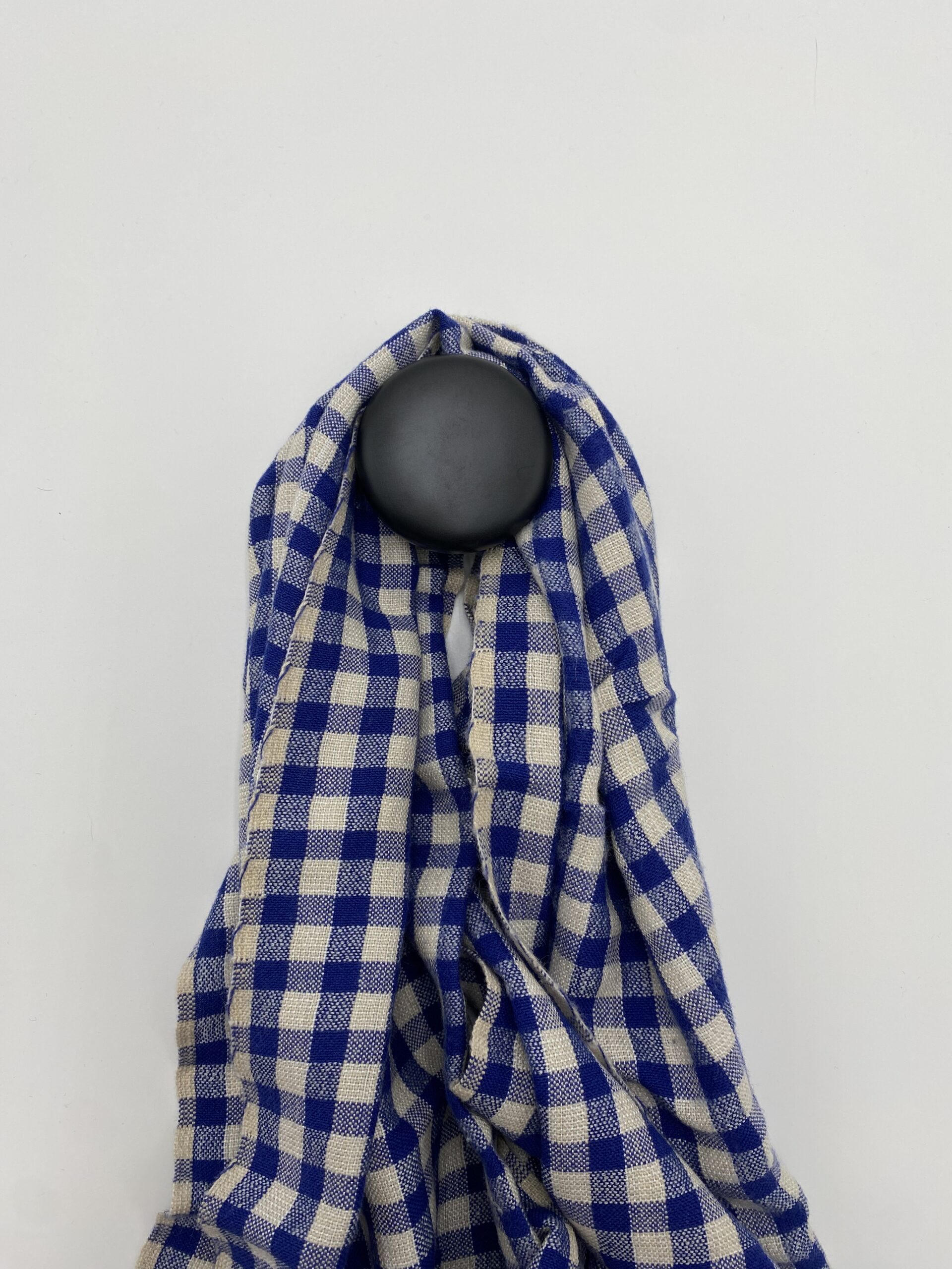 Patère murale céramique noire NUIT GRIFFON 52